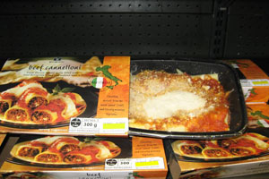 Pasta Beef Cannelloni Packaging
